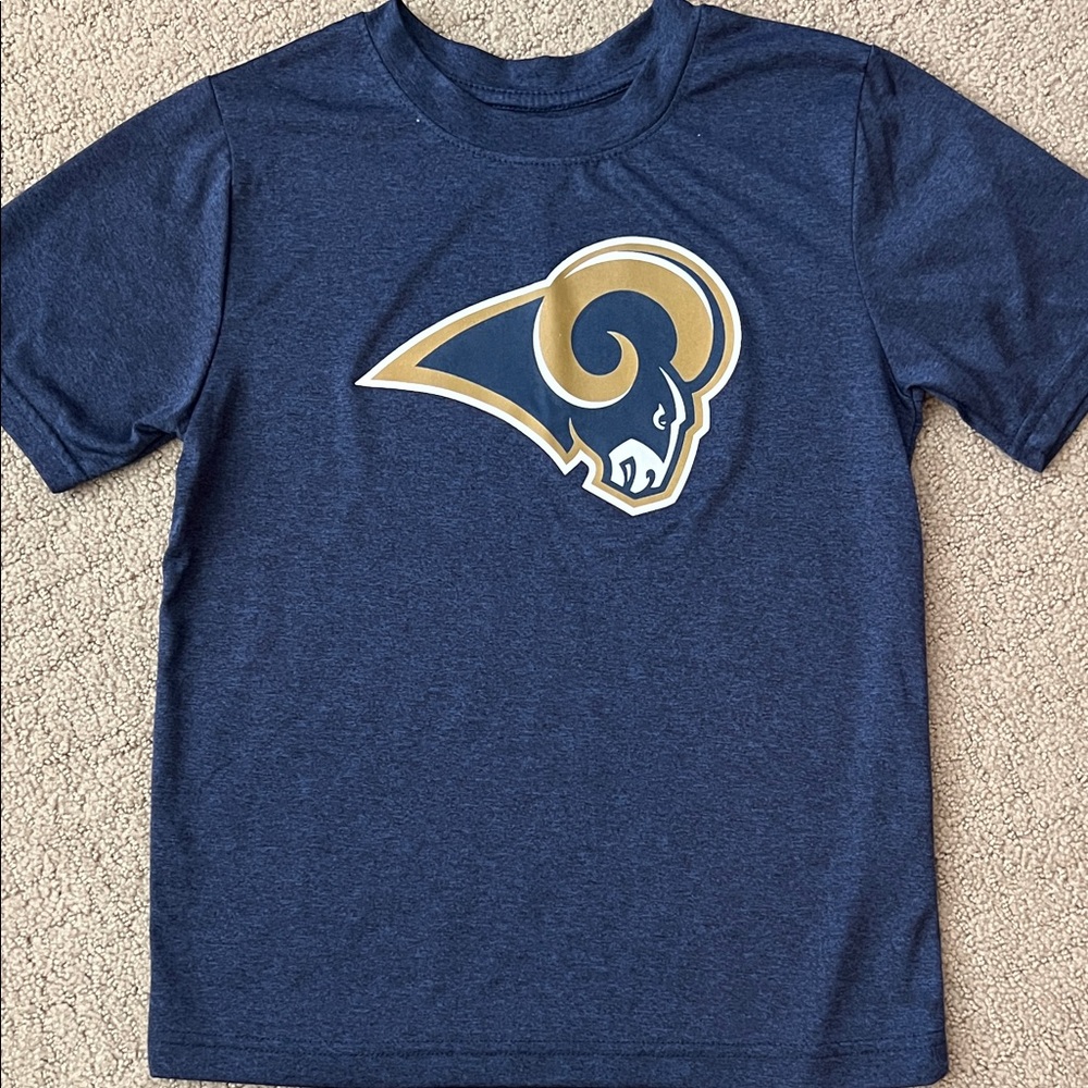 Youth Navy Blue Graphic Tee